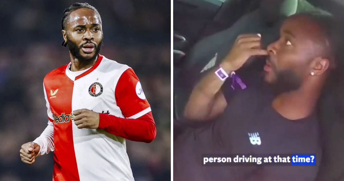 Raheem Sterling reconoció haber conducido drogado.