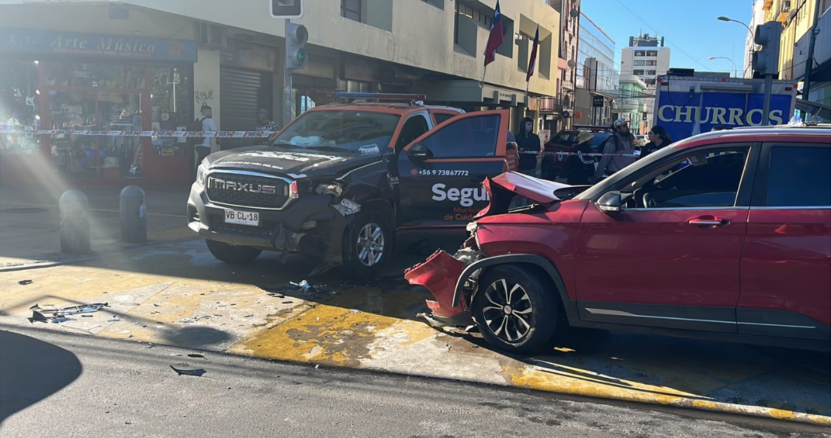 Con 2 inspectores lesionados y 4 detenidos termina persecución desde Viña del Mar a Valparaíso