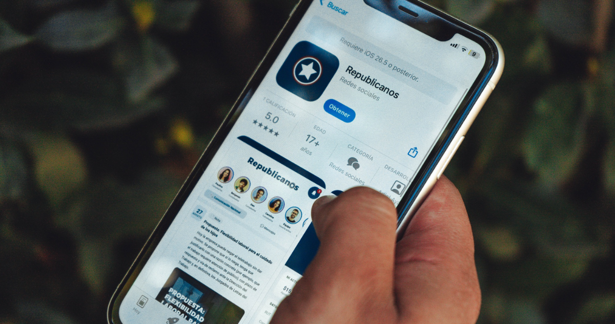 ¿Red social propia?: Republicanos lanza APP para conectar a sus militantes