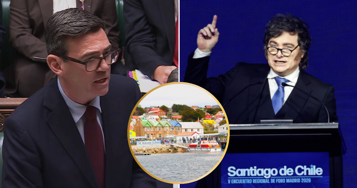Primer Ministro de Reino Unido por Malvinas