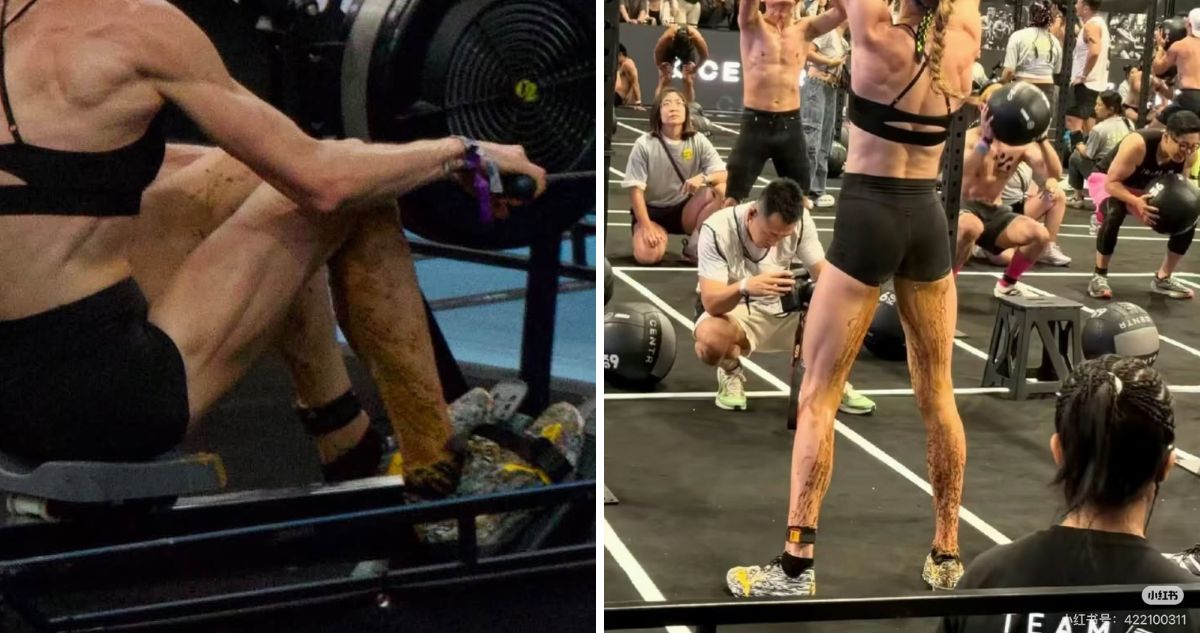 Hyrox Fitness dejó a su campeona Joanna Wietrzyk competir llena de excremento.