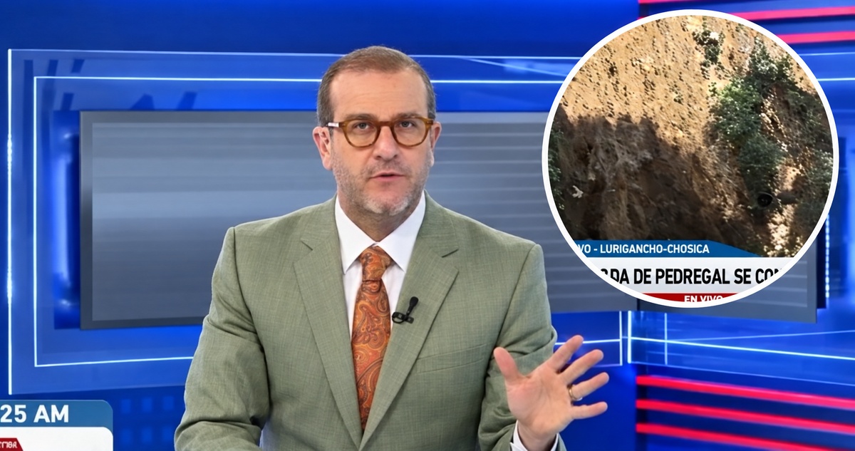 Animador peruano Augusto Thorndike de Willax Televisión