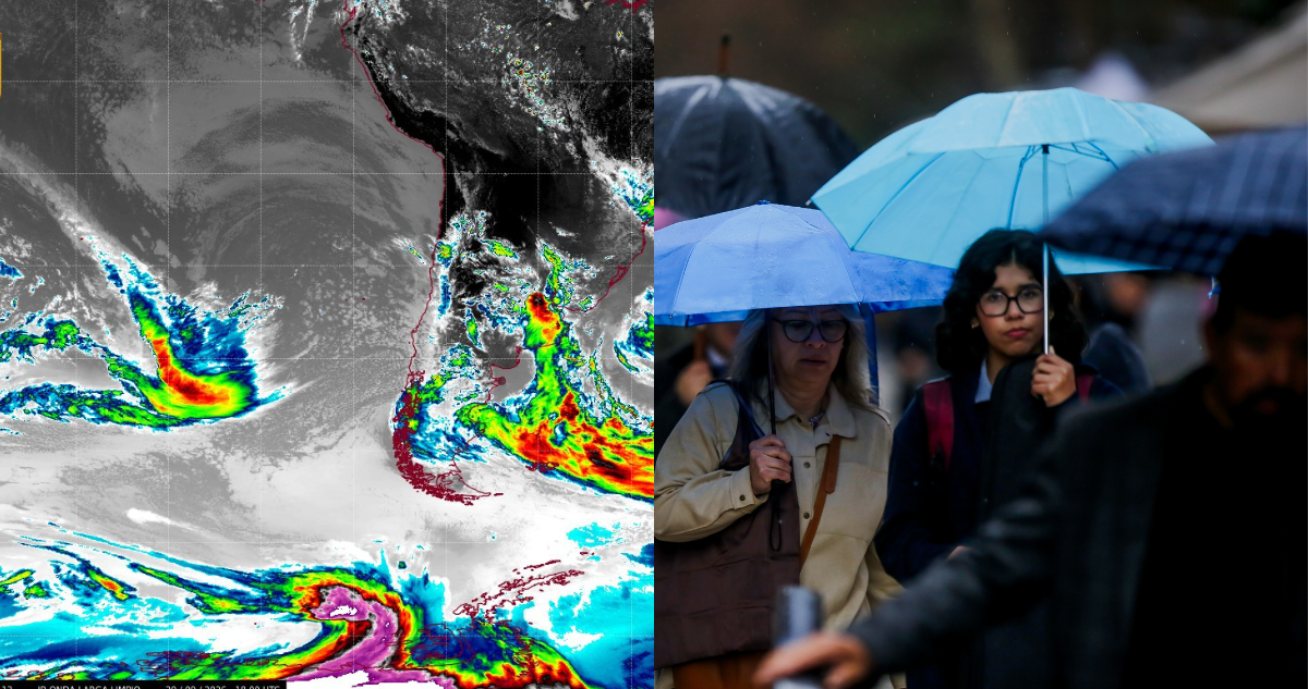 Río atmosférico llega esta semana: las zonas que se verían más afectadas, según meteoróloga