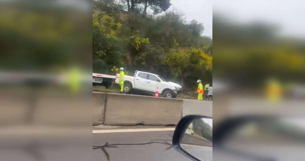 Accidente con vehículo desbarrancado provocó gran congestión en la Ruta Las Palmas