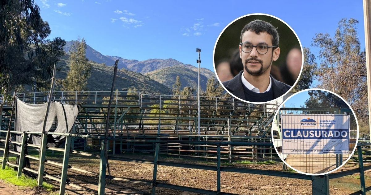 “Se acabó el rodeo”: alcalde Concha clausura medialuna ilegal en Peñalolén