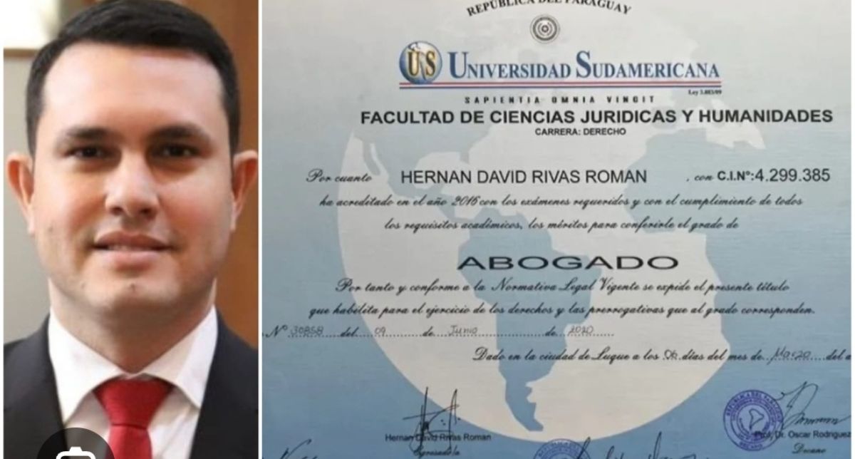 Insólito caso: Senador engañó a todo Paraguay con título falso de universidad ligada al narcotráfico