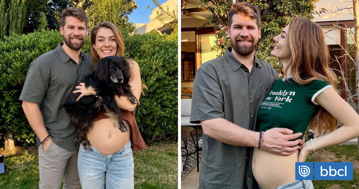 Actriz Tutu Vidaurre anunció que está embarazada con bellas fotos: posó junto a su esposo y mascota