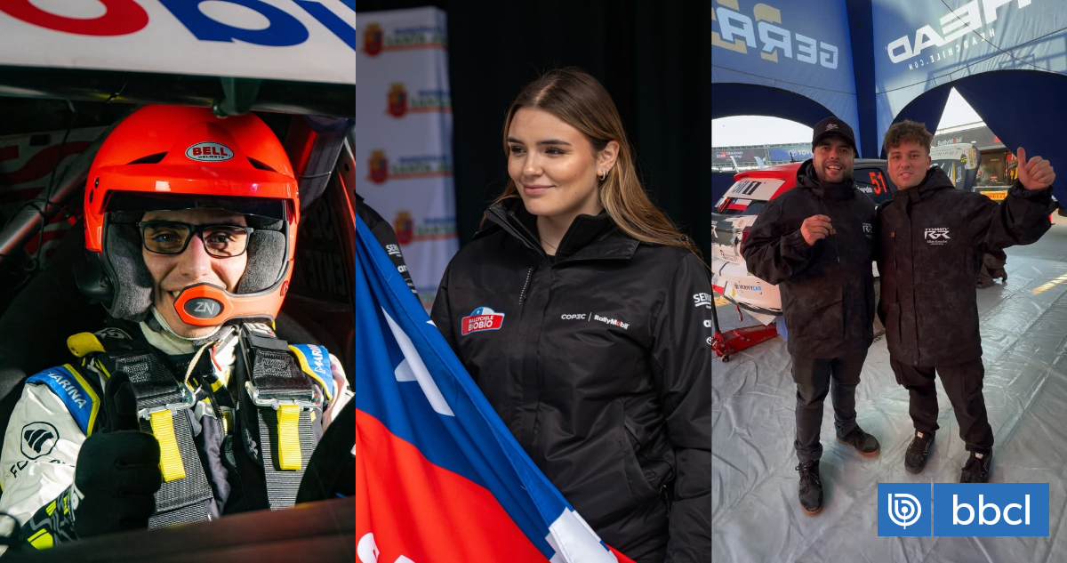 Pilotos chilenos cierran la caravana del WRC Chile en Concepción: "Se viene un muy buen Mundial"