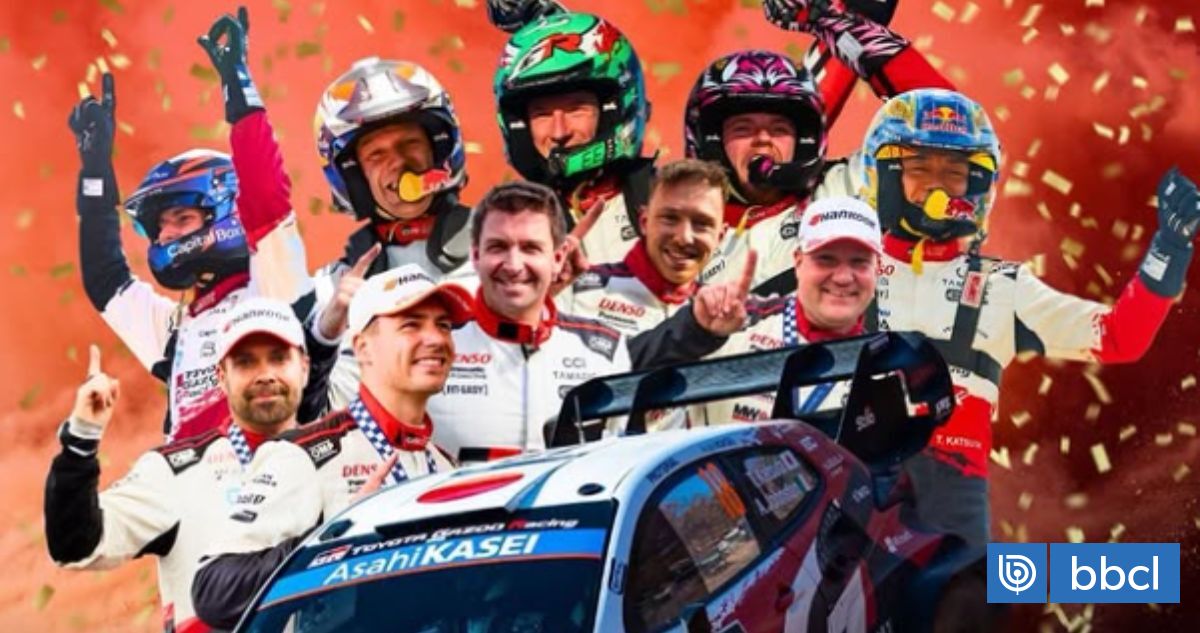 Toyota wins 10th WRC manufacturers' title in Chile, equaling Lancia's record