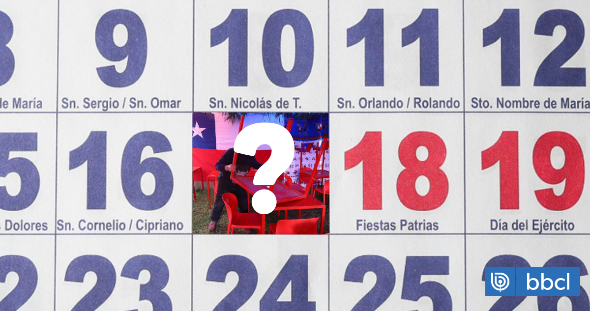 Cómo serán las Fiestas Patrias 2027 y en qué año tendremos una celebración "XL"