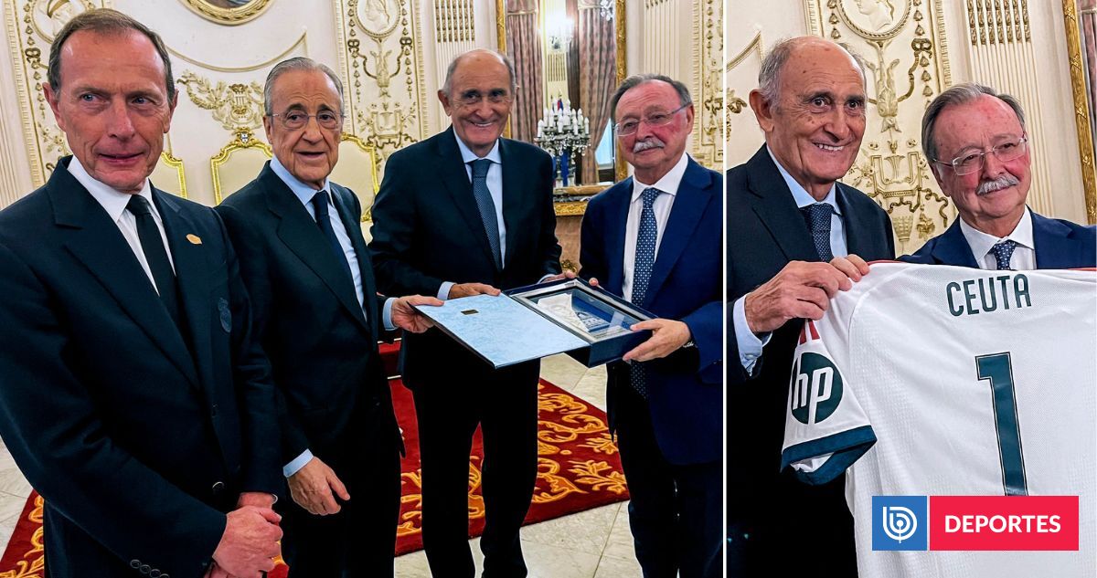 Con Florentino Pérez a la cabeza: Real Madrid llega a Ceuta a días de polémica para expresar "apoyo"
