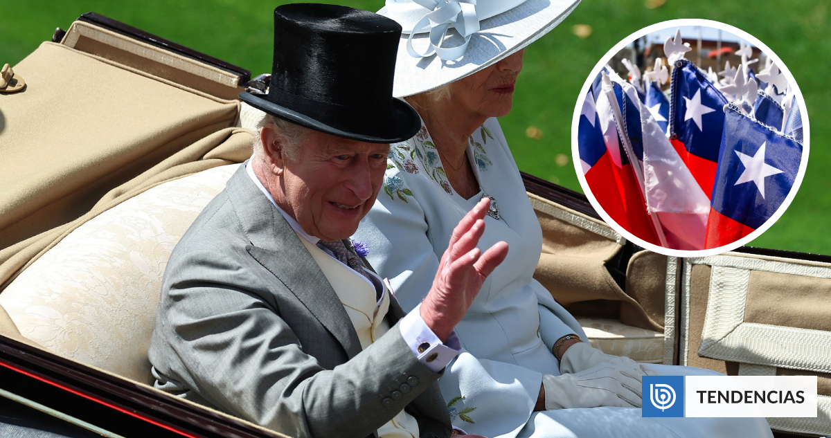 Rey Carlos III saludó a Chile por las Fiestas Patrias, pero cometió error histórico