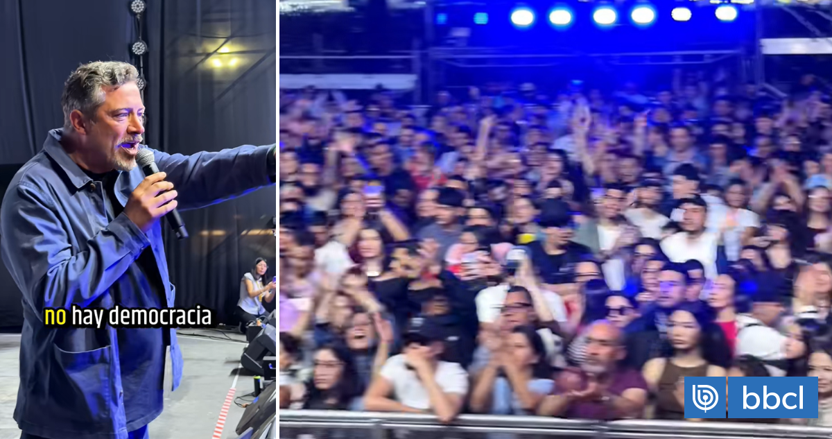 "¡Respeto!": Sichel enfrenta al público por insultos contra el Gobierno en fonda del Estadio Nacional