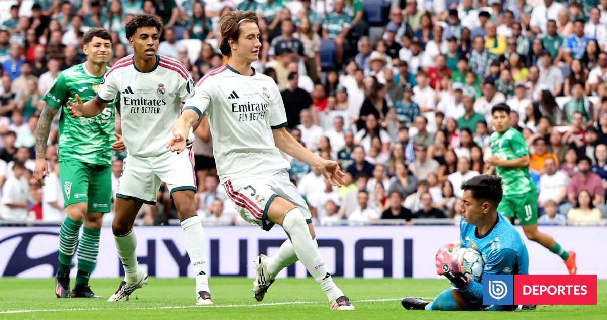 El 'Decano' dio pelea: Wanderers cayó con Real Madrid en el Bernabéu por la Intercontinental Sub 20