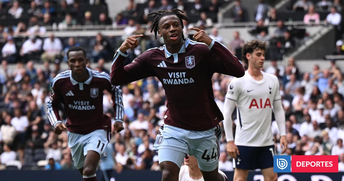 Tottenham deambula en Premier League: perdió con Aston Villa y está en zona de descenso