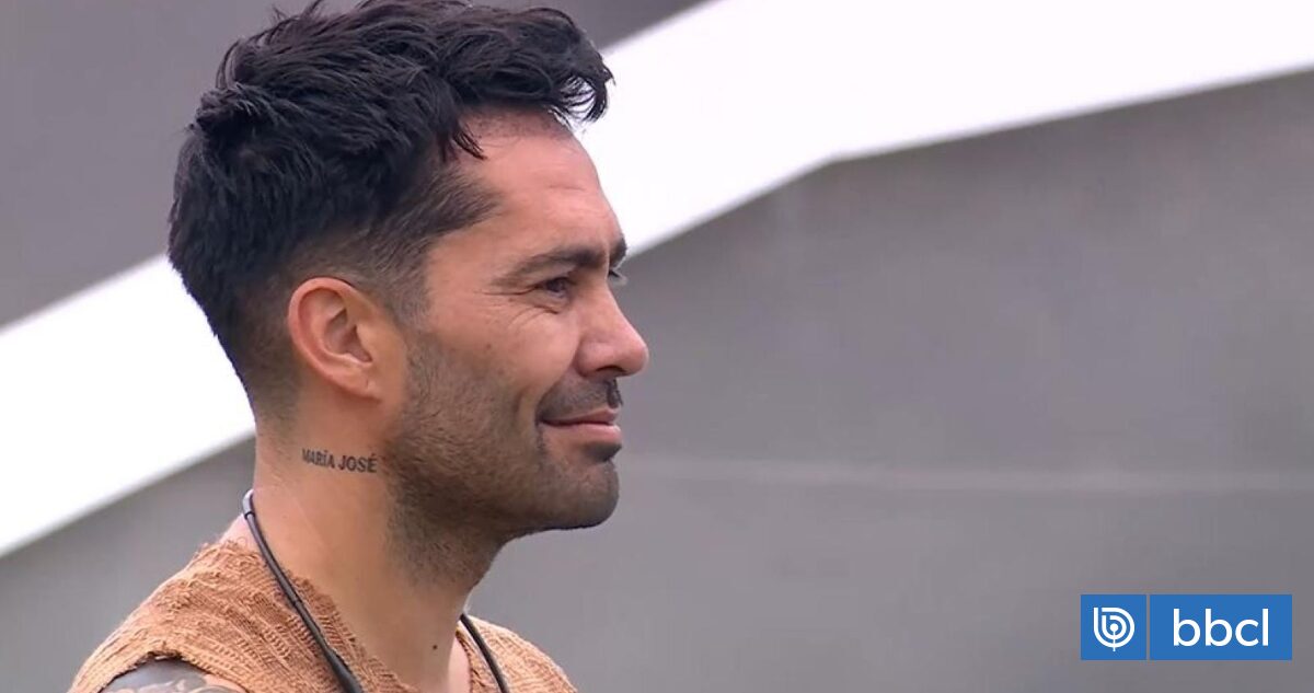 Ya eliminó el "María José": Luis Jiménez cubrió tatuaje con el nombre de su exesposa