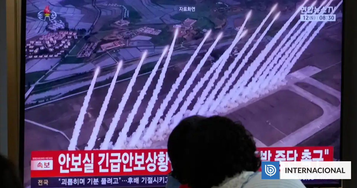 Reportan lanzamiento de al menos dos misiles desde Corea del Norte hacia el mar de Japón