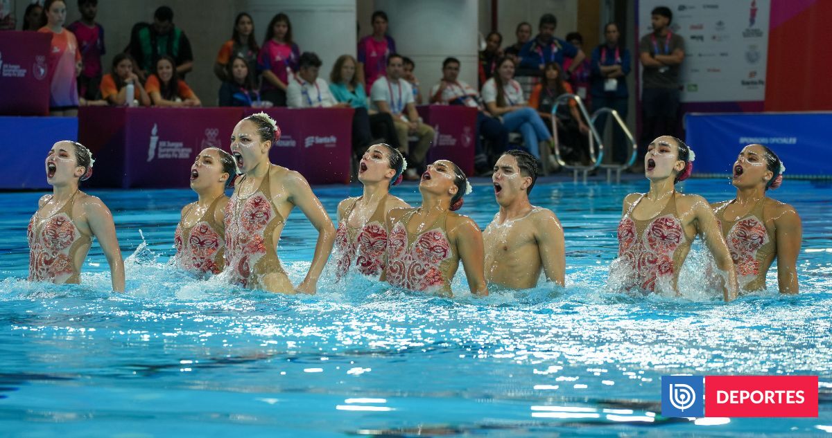 Invencibles en Juegos Suramericanos: Team Chile de Natación Artística ganó todos los oros posibles