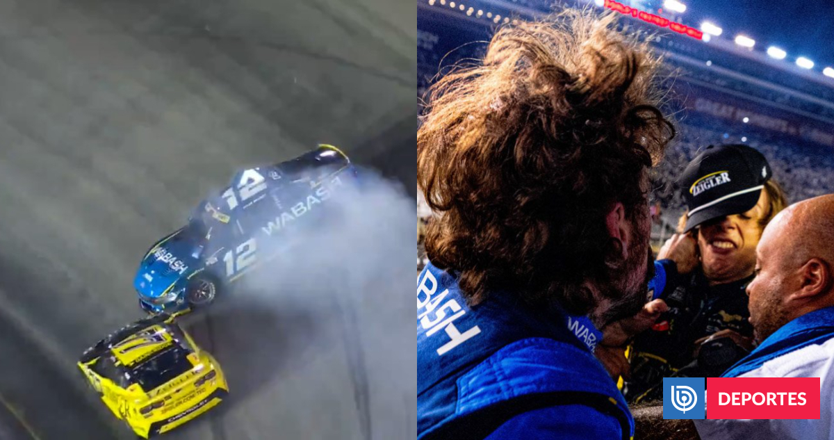 Del volante a los puños: la pelea a 'combos' de pilotos de Nascar tras choque entre ambos