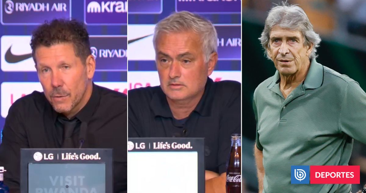 Simeone sacó al baile a Pellegrini a la hora de responder ácidas quejas de Mourinho: "No vale todo"