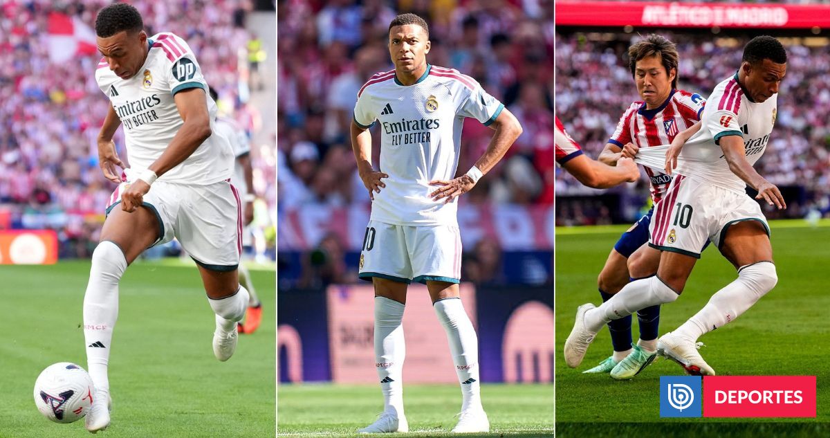 Tras fin de relación: así Mbappé 'borró' logos de Nike de sus zapatos en duelo ante Atlético Madrid