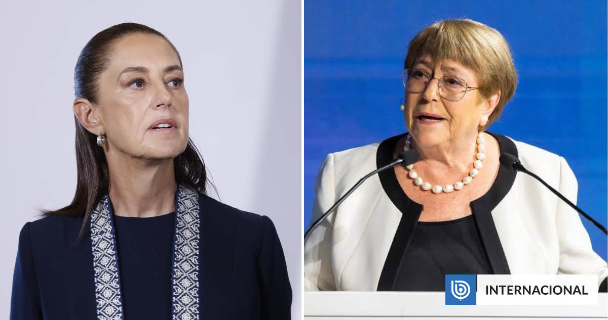 Sheinbaum reivindica a Bachelet tras fallida candidatura a la ONU: "Es una mujer de muchos principios"