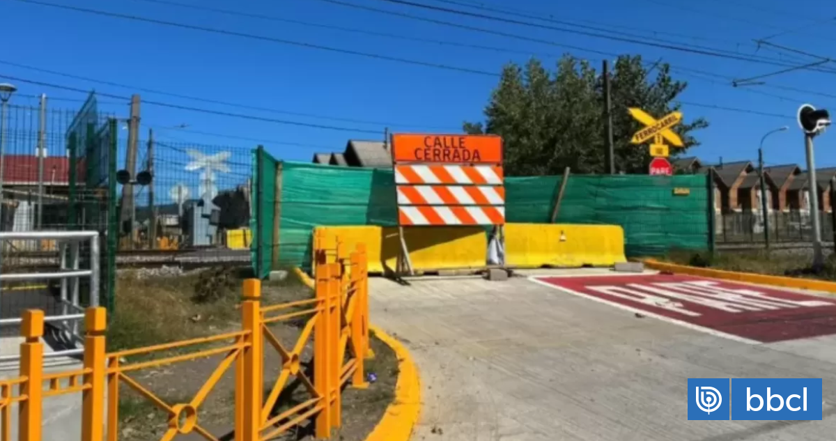 En enero de 2027 parte excavación para paso vehicular soterrado en cruce Santa Sofía de Chiguayante