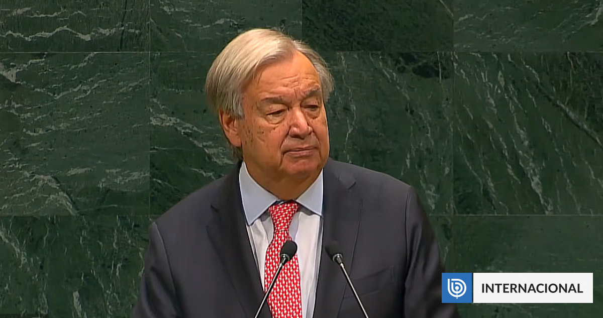 António Guterres realiza su último discurso como secretario general de las Naciones Unidas