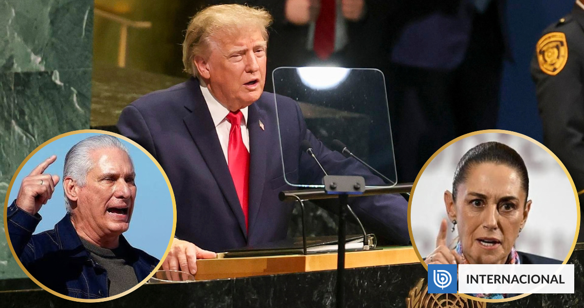 "Estado fallido" y "Epicentro de los carteles": los dardos de Trump hacia Latinoamérica en la ONU