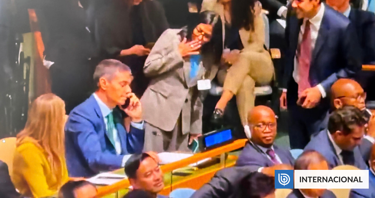¿De qué tema hablaron Delcy Rodríguez y Pedro Sánchez en el pleno de la ONU?