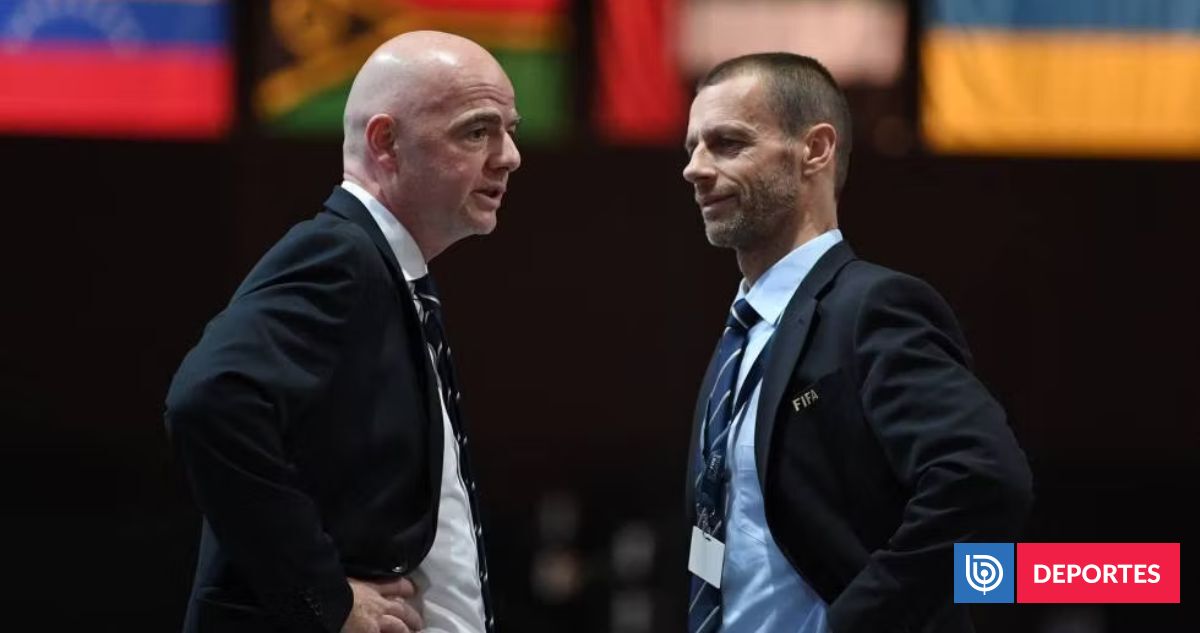 Presidente de la UEFA vuelve al ataque contra la FIFA e Infantino: "El fútbol no está en venta"