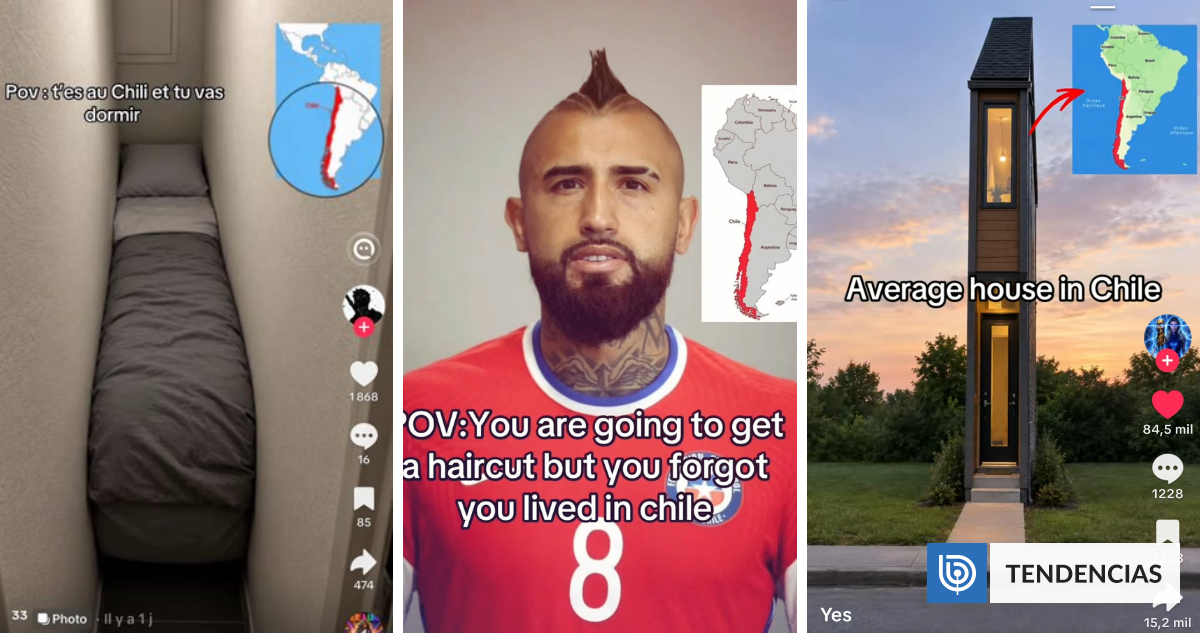 El pasillo de Latinoamérica: Chile se vuelve meme mundial y todo por culpa de su "estrecha" figura