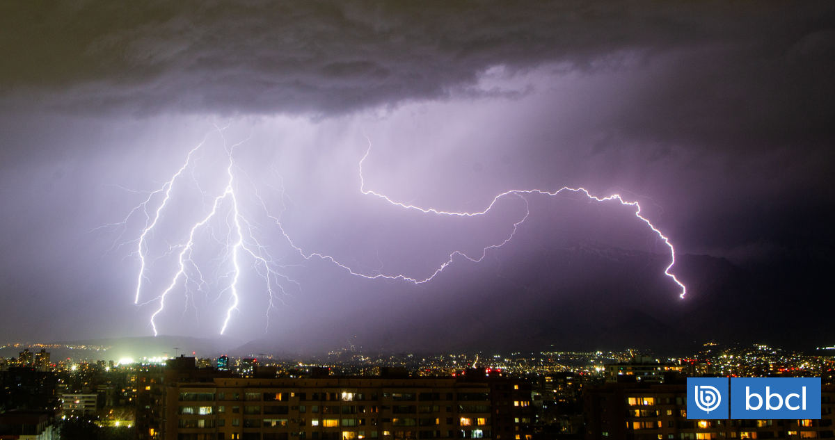 Tormentas eléctricas se registrarían en 10 regiones por sistema frontal: revisa las zonas afectadas