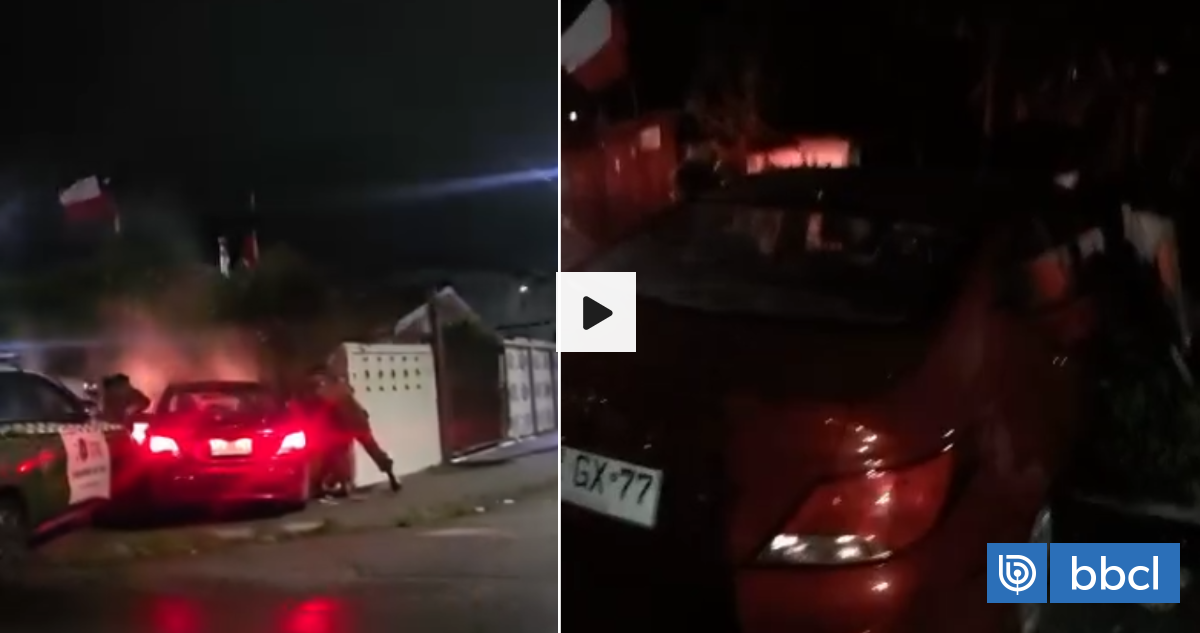 VIDEO | Auto terminó incrustado en vivienda tras persecución policial por robo en San Pedro de la Paz