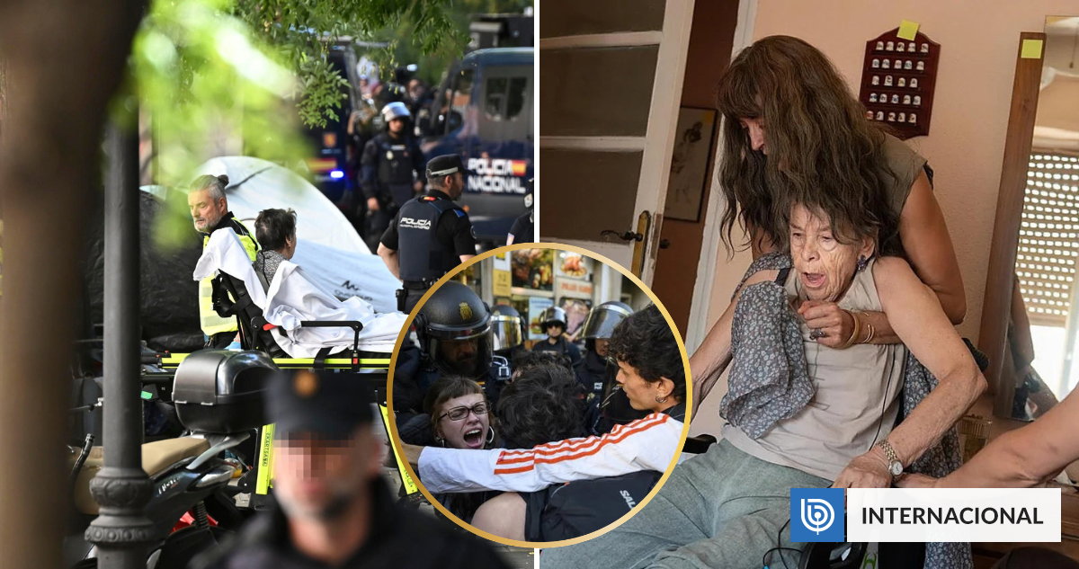 Desalojo de una mujer inválida de 87 años genera indignación y críticas de autoridades en España