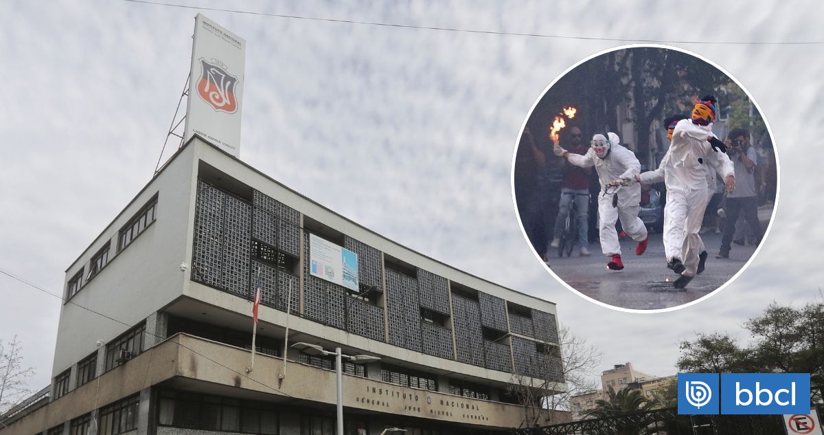 Exalumno del Instituto Nacional habría recibido $70 mil por lanzar bombas molotov el 11 de septiembre