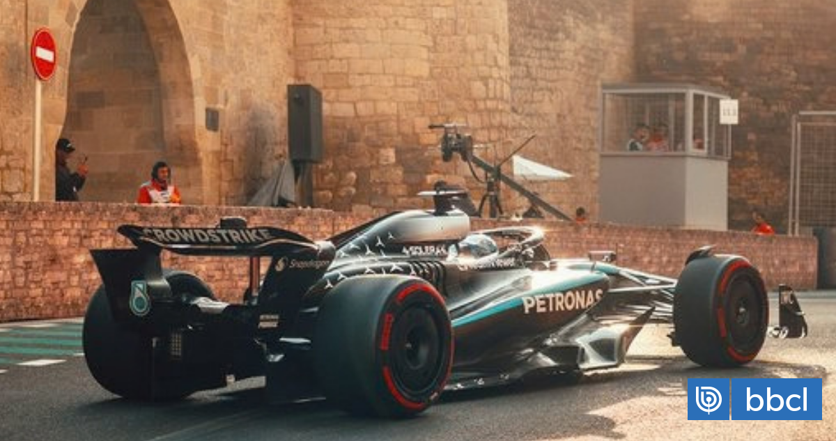 Russell aprovechó ventaja y lideró primer libre de GP de Azerbaiyán en F1: Antonelli sufrió problemas