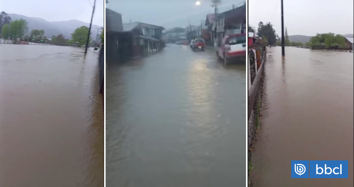 Desbordes en La Araucanía: piden evacuar zonas de Curarrehue y Pucón y evitar ríos en 4 comunas