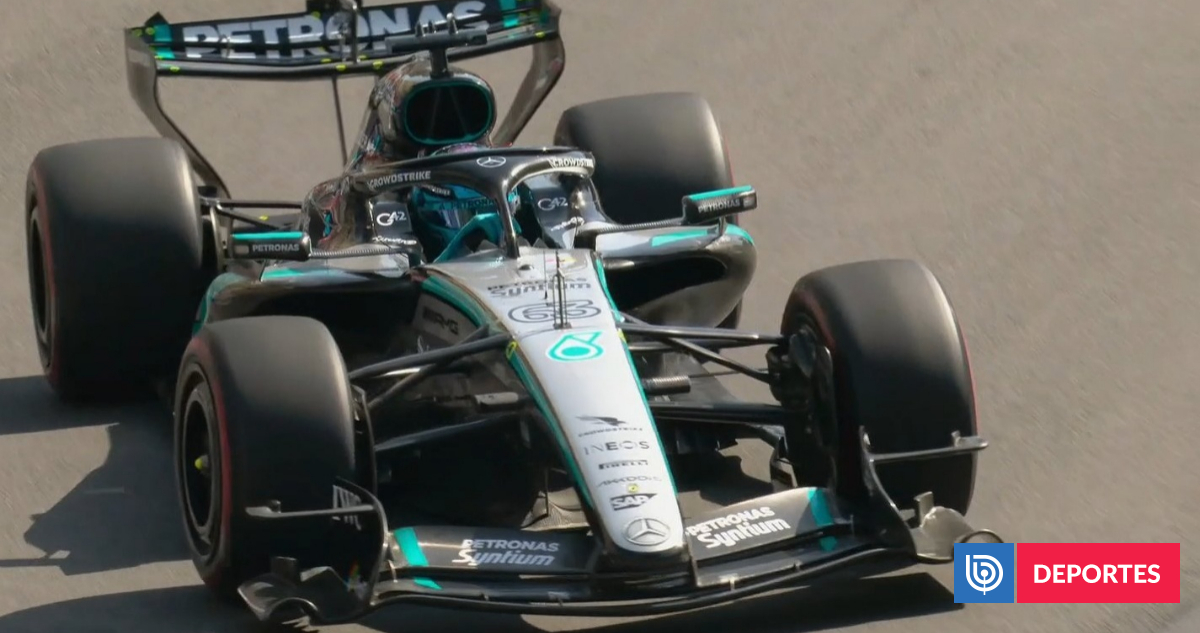 Russell dominó el segundo libre del GP de Azerbaiyán: Antonelli y Verstappen completaron podio