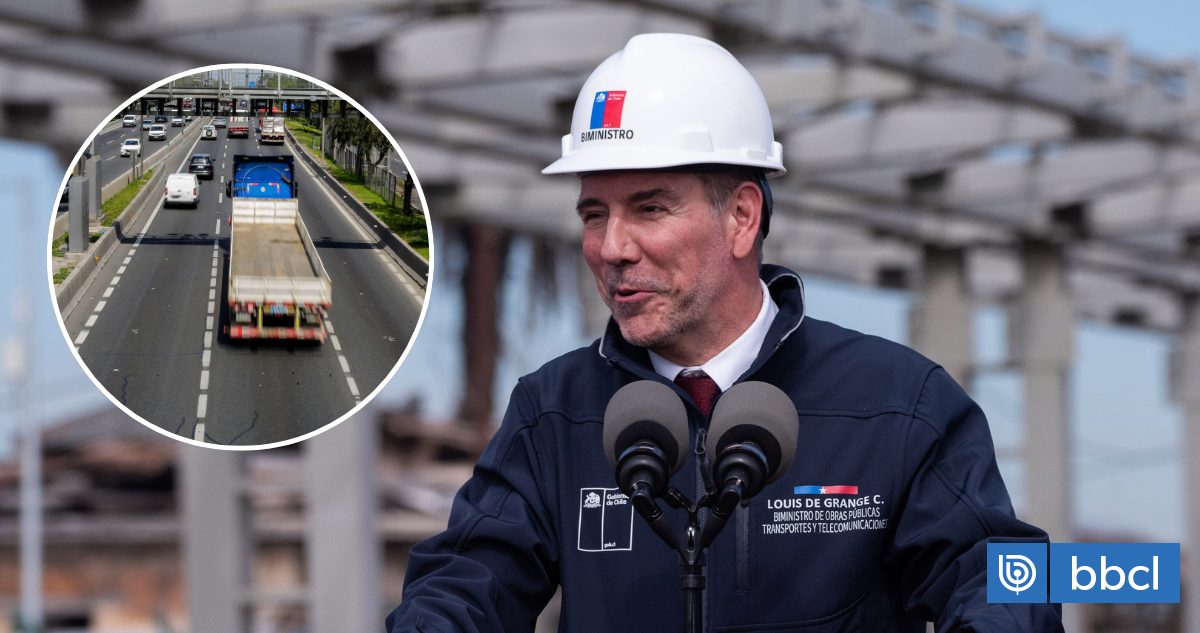 De Grange revela cuáles serían las autopistas urbanas de la RM donde bajaría el valor del TAG