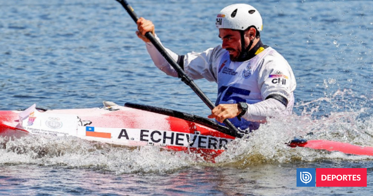 Andraz Echeverría ganó el oro 36 para el Team Chile: kayakista triunfó en la prueba de slalom paralelo