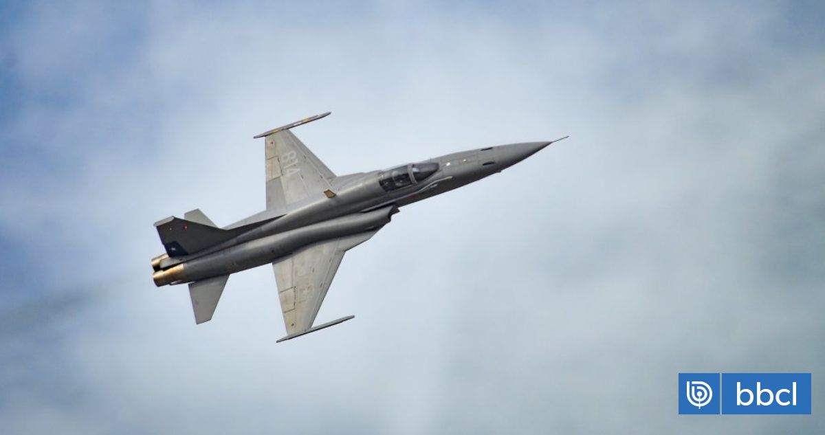 Defensa inicia proceso para reemplazar los F-5 de la FACh tras 50 años de servicio
