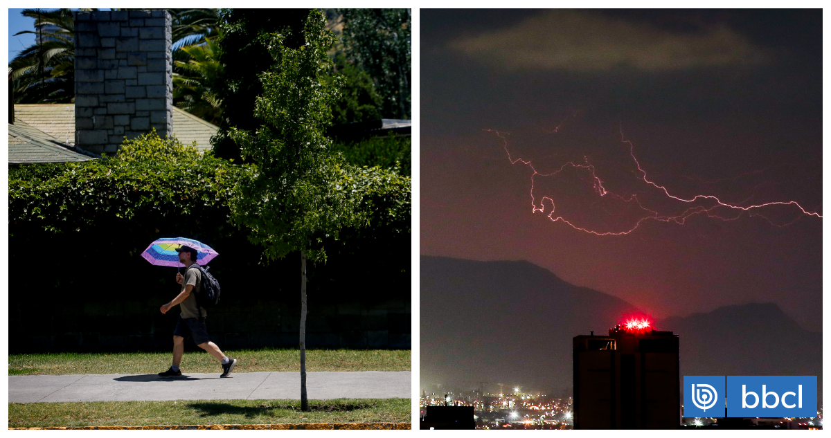 Días inestables con calor y tormenta en la RM: pronostican hasta 27° para este fin de semana