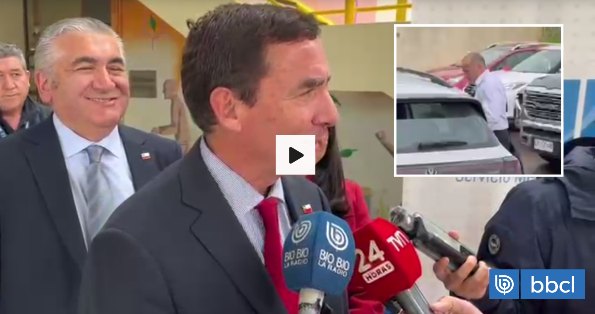 "¡Hay que darle las gracias!": Ministro Rabat bromea con presencia de senador Keitel en Concepción