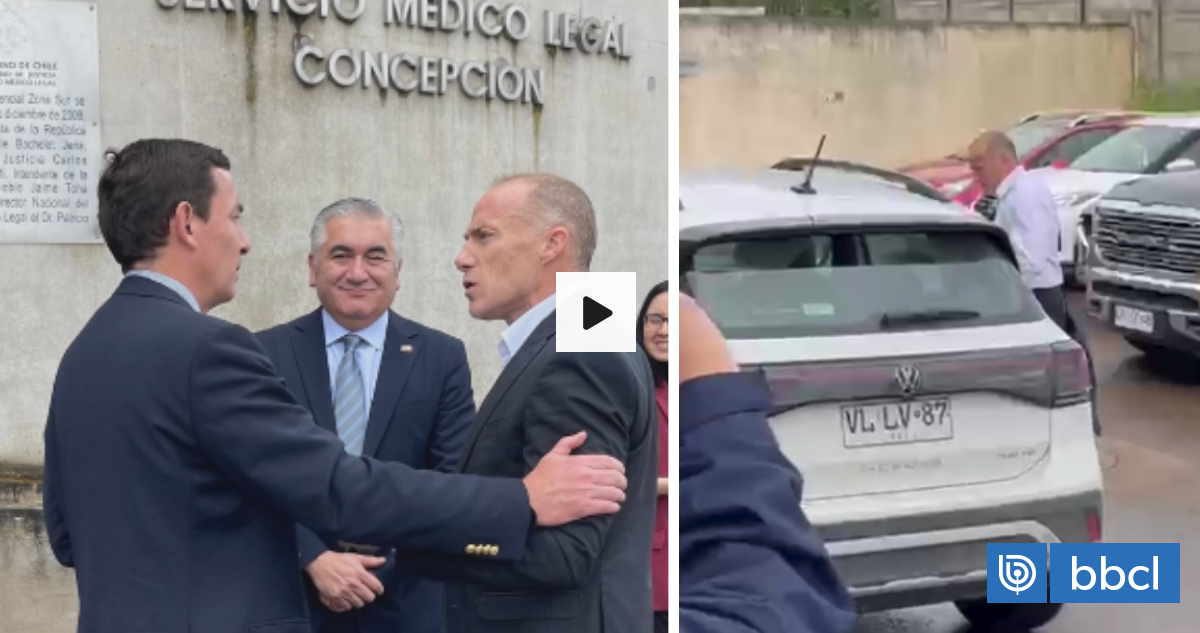 VIDEO | El veloz senador Keitel eludió a la prensa en su visita flash a Concepción