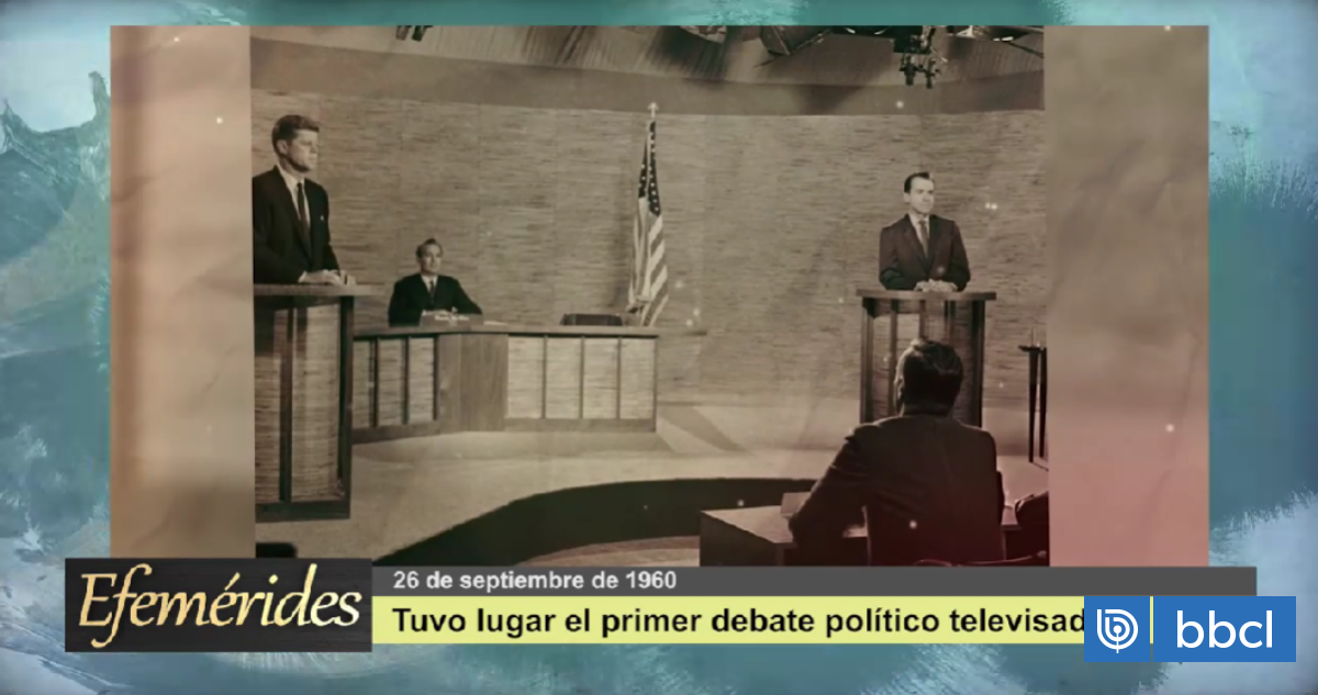Efemérides 26 de septiembre de 1960: se realizó el primer debate presidencial televisado en EE.UU.