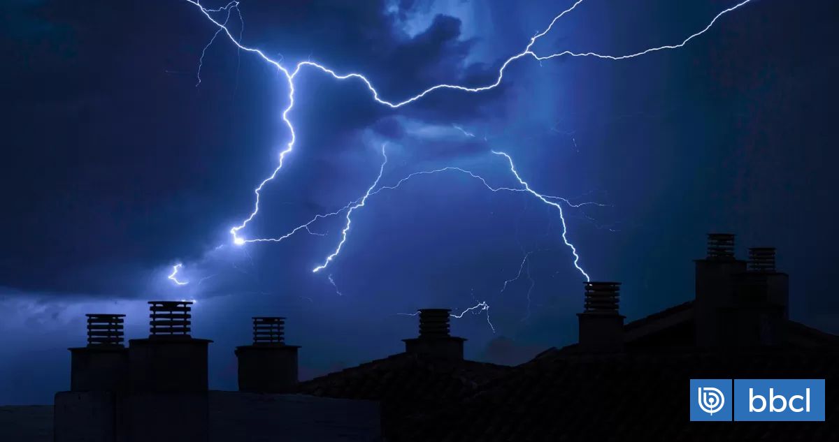 Tormentas eléctricas podrían afectar a tres regiones del sur tras reciente sistema frontal