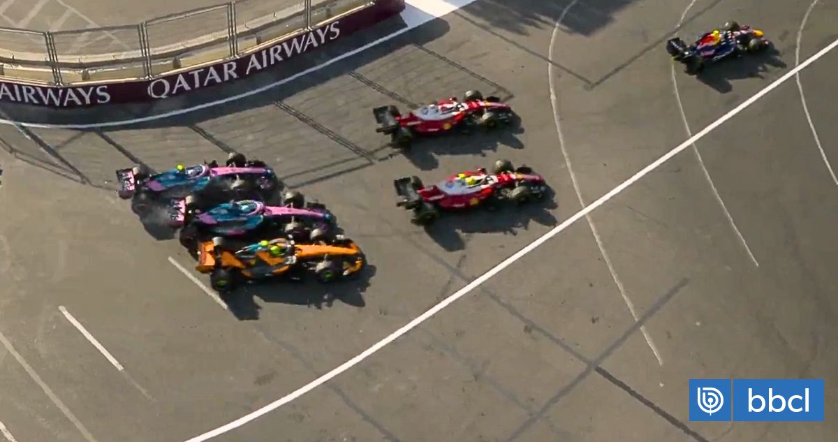 Alpine en llamas por grosero error de Colapinto: embistió a Gasly en GP de Azerbaiyán y fue sancionado