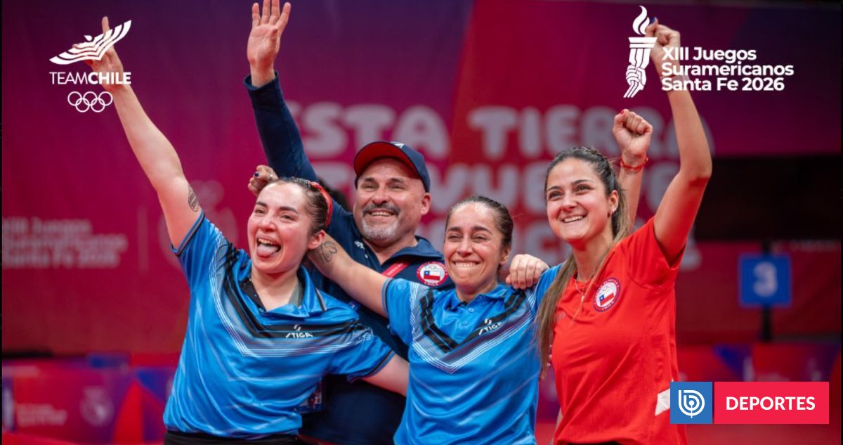 Team Chile triunfa en tenis de mesa femenino y queda a un oro de hacer historia en los Juegos Odesur
