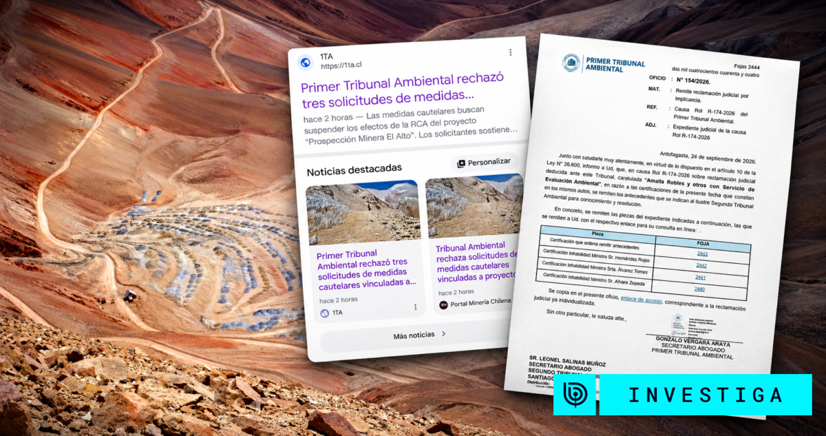 Desastre en Tribunal Ambiental: ministros se inhabilitan tras filtrarse decisión sobre Pascua Lama 2.0